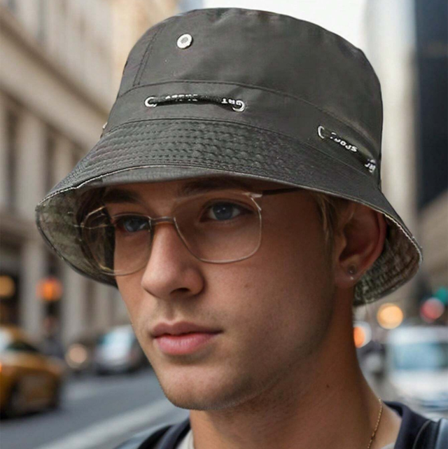 Chapeau de seau pour homme