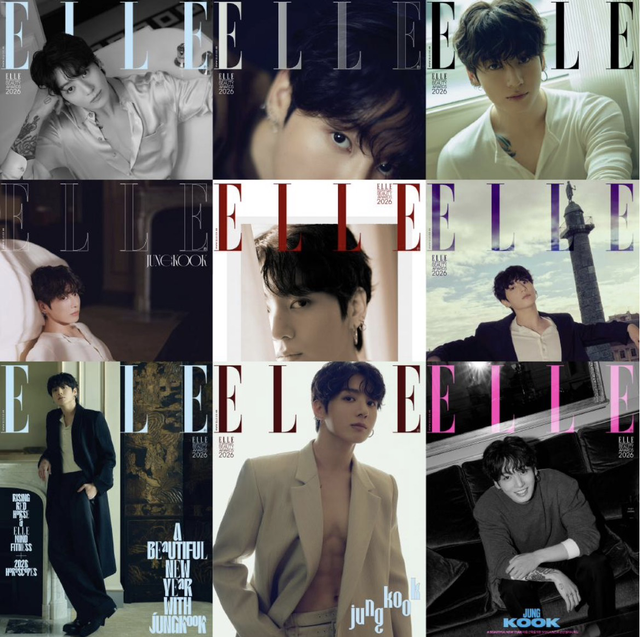 📖 JUNGKOOK (BTS) - ELLE OFFICIAL EDITION ✨