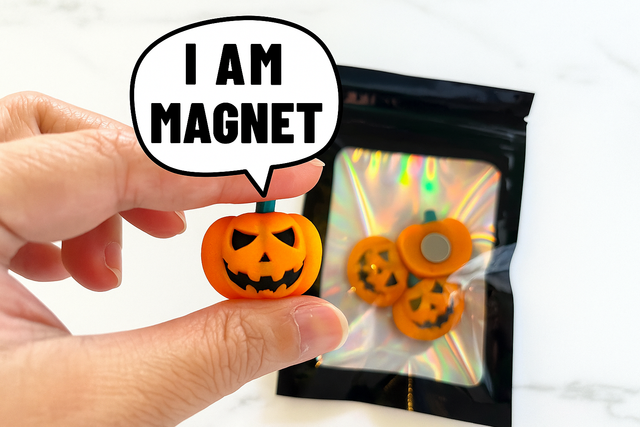 Pumpkin Fridge Magnets (Pack of 4pcs)
