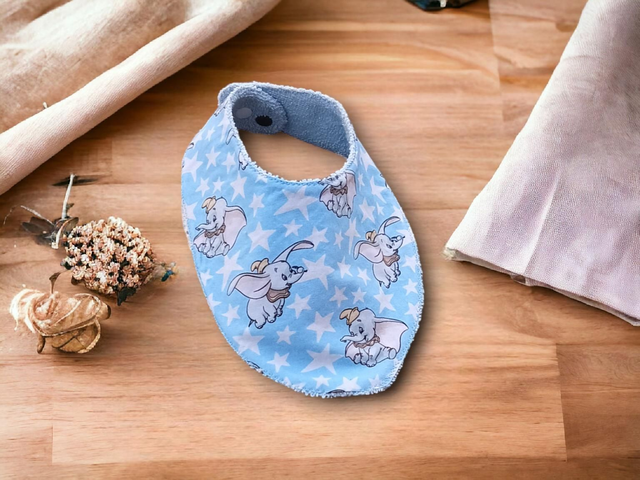 Bavoir Naissance à 6 mois réglable Dumbo
