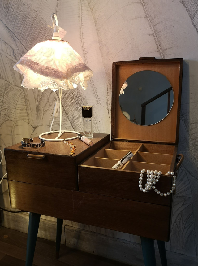 Lampe à poser "Coquette" – Collection IDYLLE