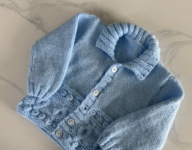 3-6m baby blue 