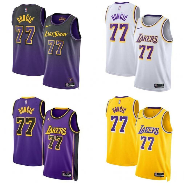 Camiseta NBA Los Angeles LAKERS (Luka Doncic #77)