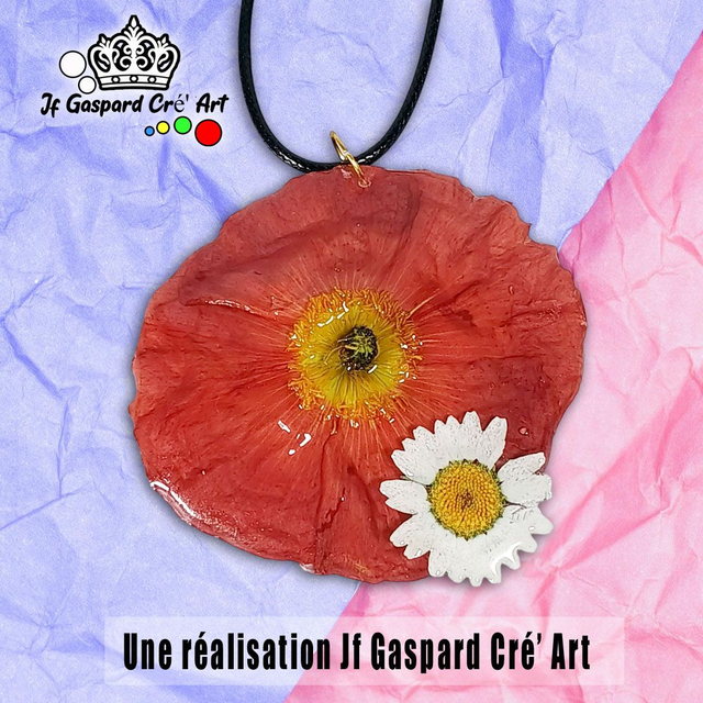 Collier 🌺 "Nature Éternelle"