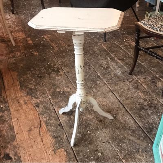 Shabby white vintage Tisch Holz 