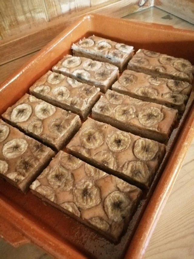 Tray of Gluten Free Banana Loaf to Order