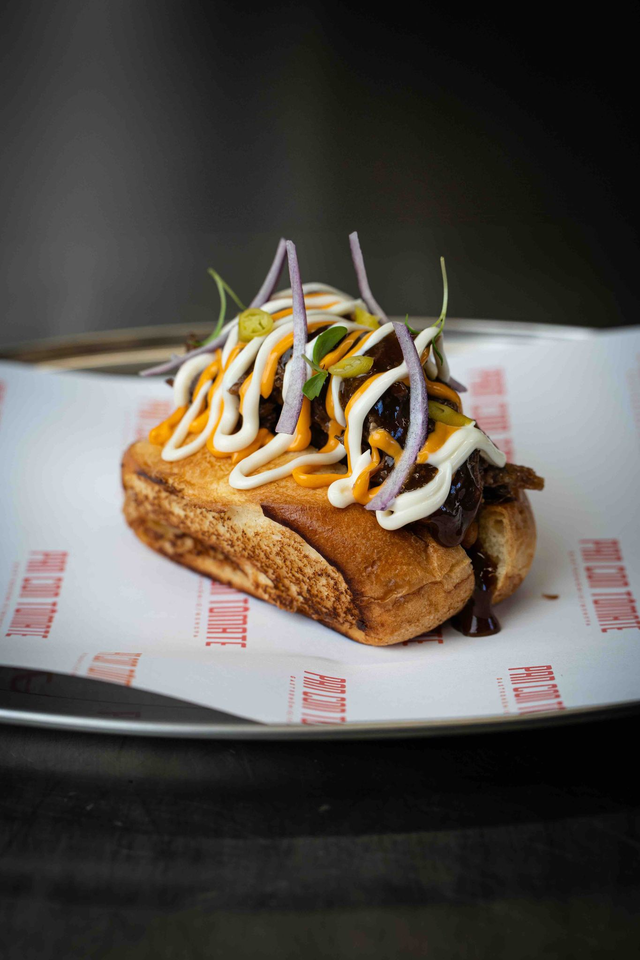 Brioche viande bellota pata negra pulled 🐷