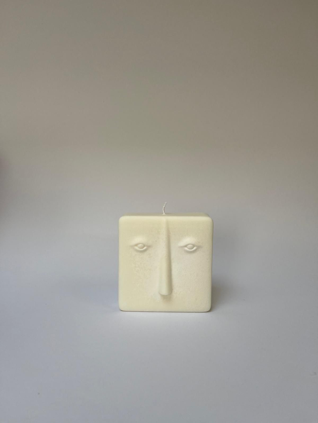 Gezicht kaars
