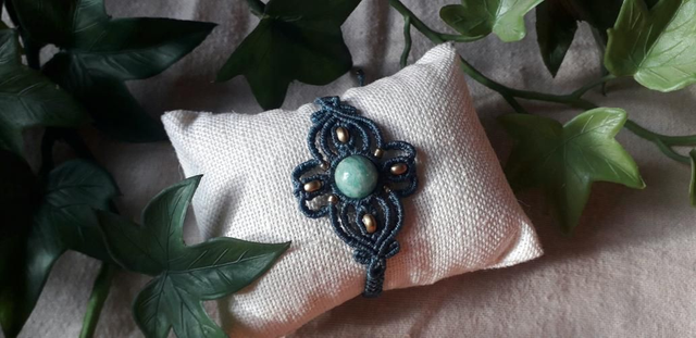 Bracelet • perle d'amazonite