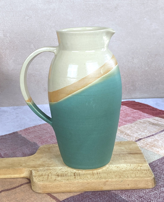 Pichet - Menthe poivrée &amp; beige