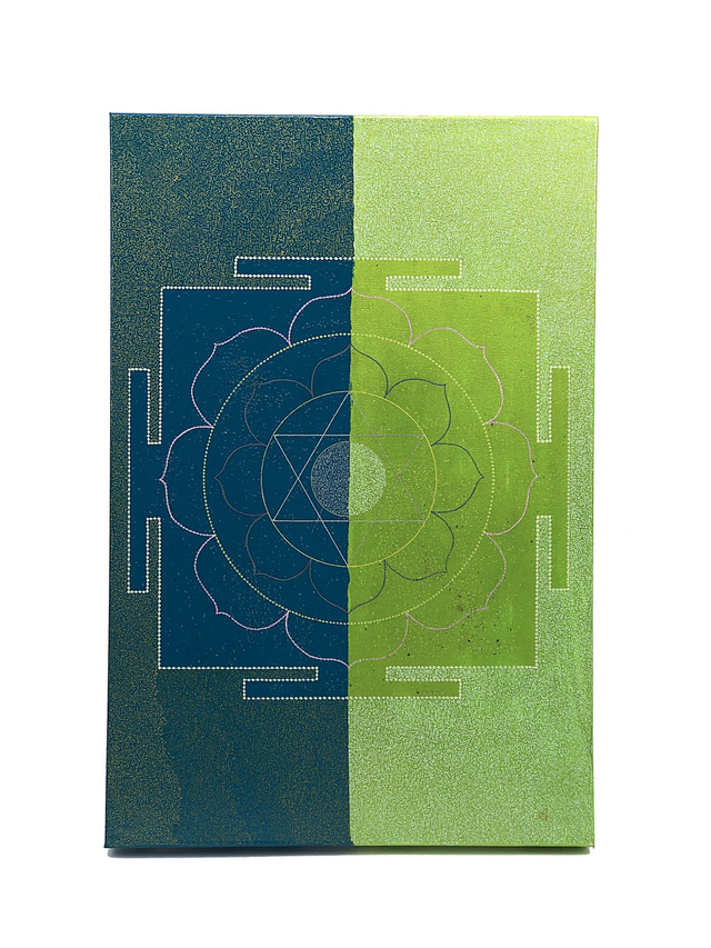 Séléné – oeuvre originale 40cm x 60cm