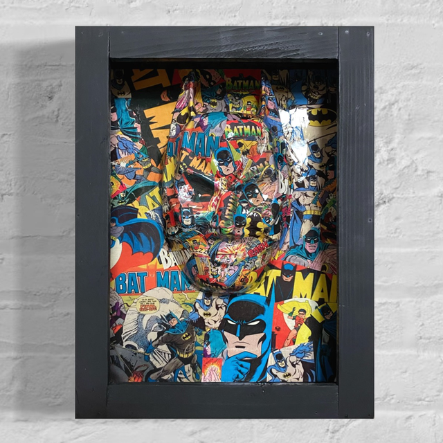 BATMAN 3d MUSK LUMINOSO