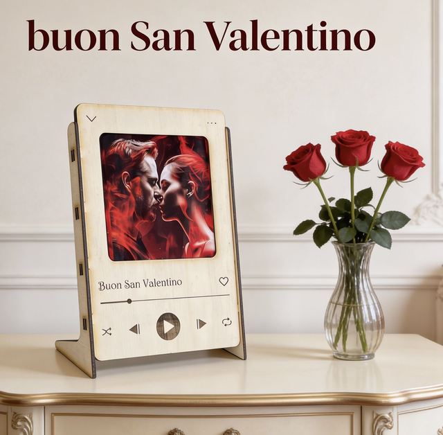 Cornice Porta foto modello "Spotify" 11x16