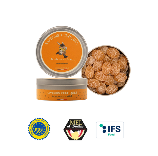 Bonbons traditionnels au miel IGP - Bonbonnière 200g