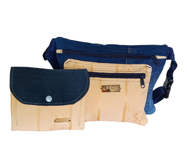 ✨ “Dúo Renacido: Vaquero Reciclado & Oro Viejo” ✨