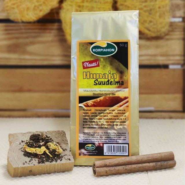 Maustettu Honeybush irtotee Hunajasuudelma