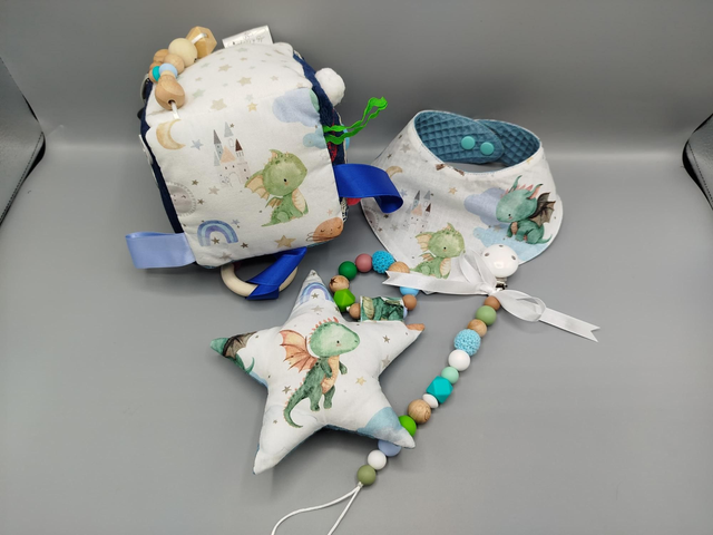 Canastilla Dragoncito 4 piezas