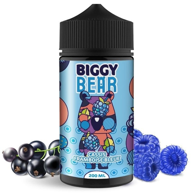 Cassis Framboise Bleue Biggy Bear 200ml