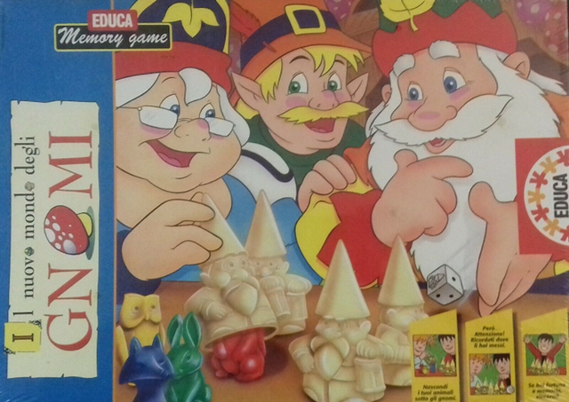 Gioco da tavolo: IL NUOVO MONDO DEGLI GNOMI (2-4 giocatori età 5 a 8 anni) - produttore Educa 
