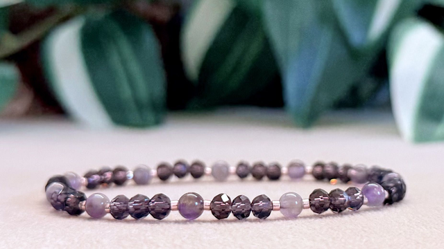 Bracelet | Améthyste - Sobre