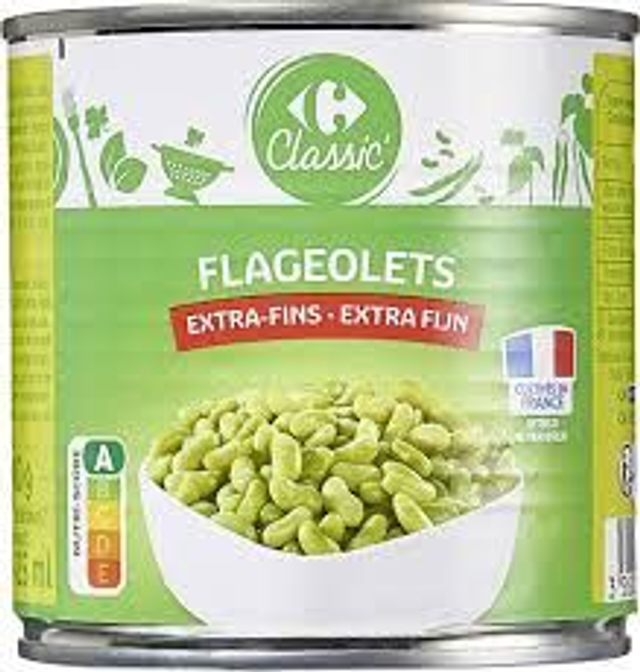 Conserves - flageolets 