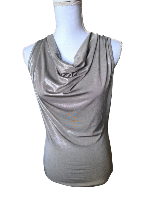 Débardeur argenté 42/44 (Tissaia)