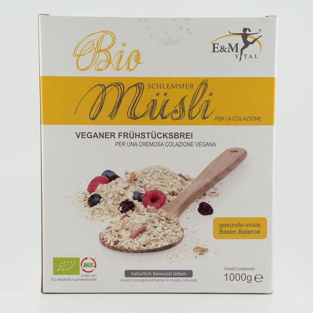 E&amp;M Vital Bio Schlemmer Müsli - 1kg