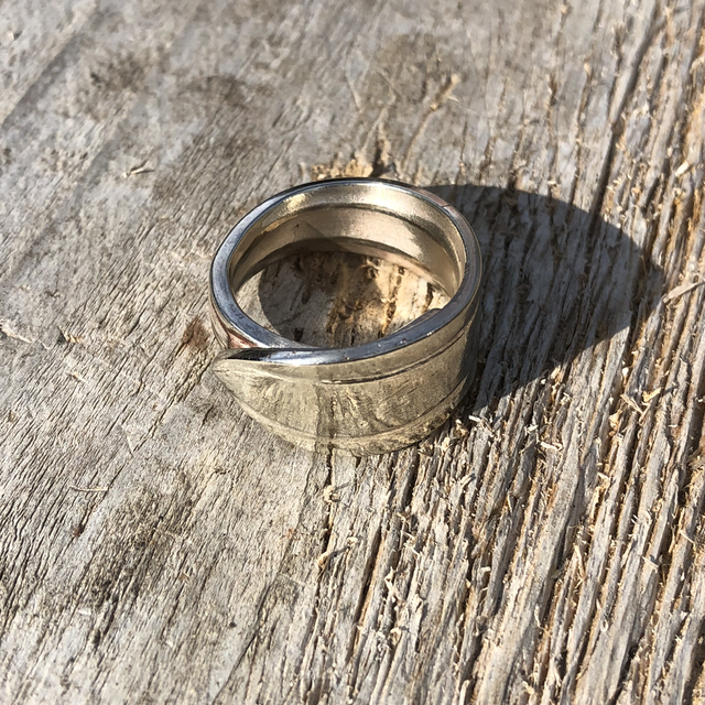 Bague couvert argent 