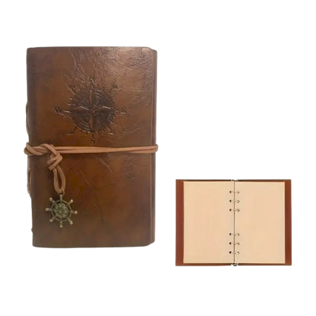 Carnet Vintage en Similicuir