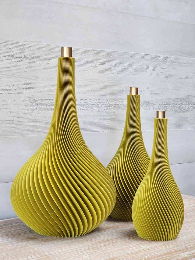 Vases ELIXIR - Mustard