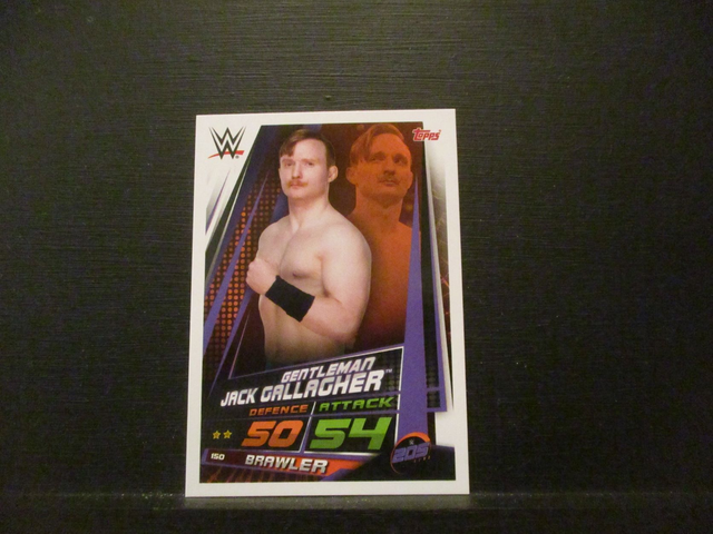 Gentleman Jack Gallagher - W 205 Live Slam Attax Universe Original Trading Card #150