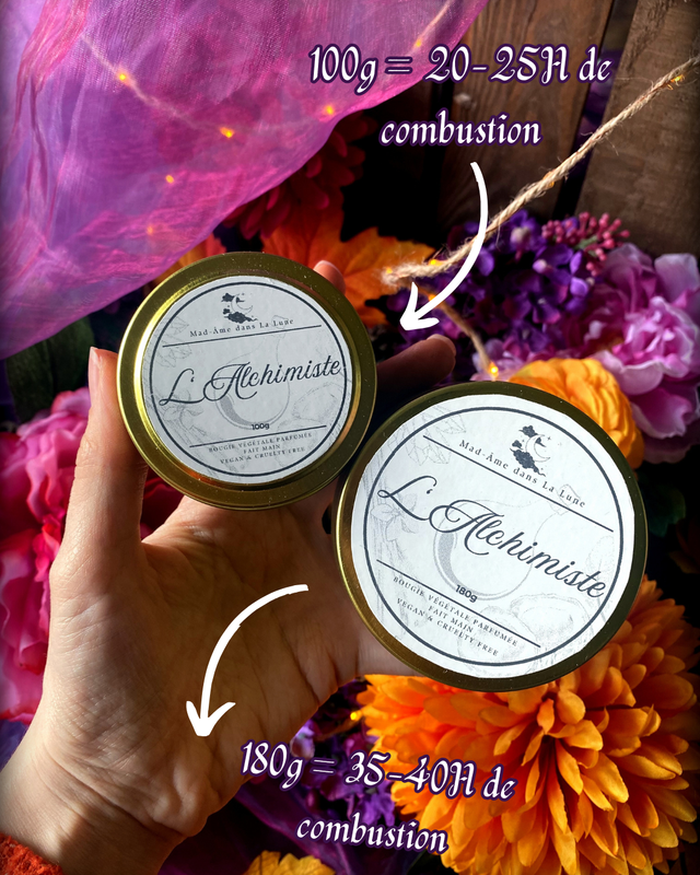 Bougie parfumée L'Alchimiste