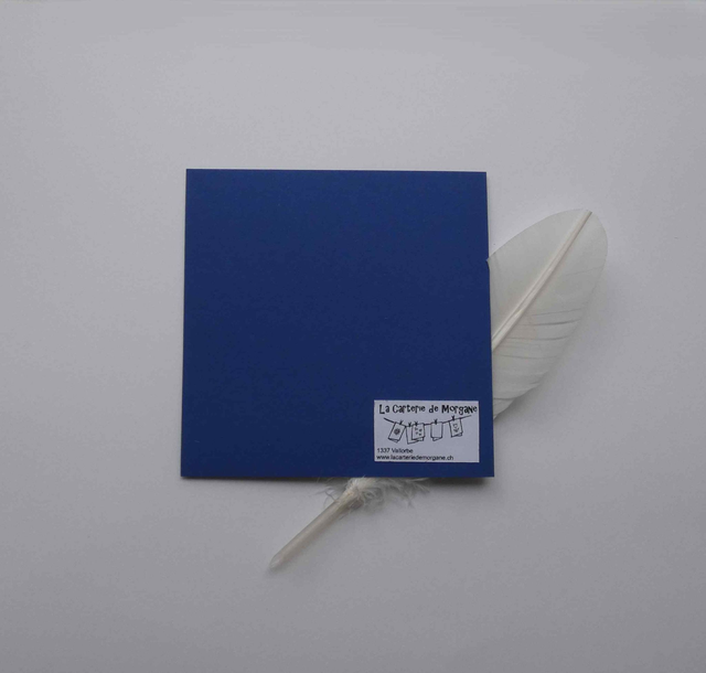 Bonne année en bleu foncé