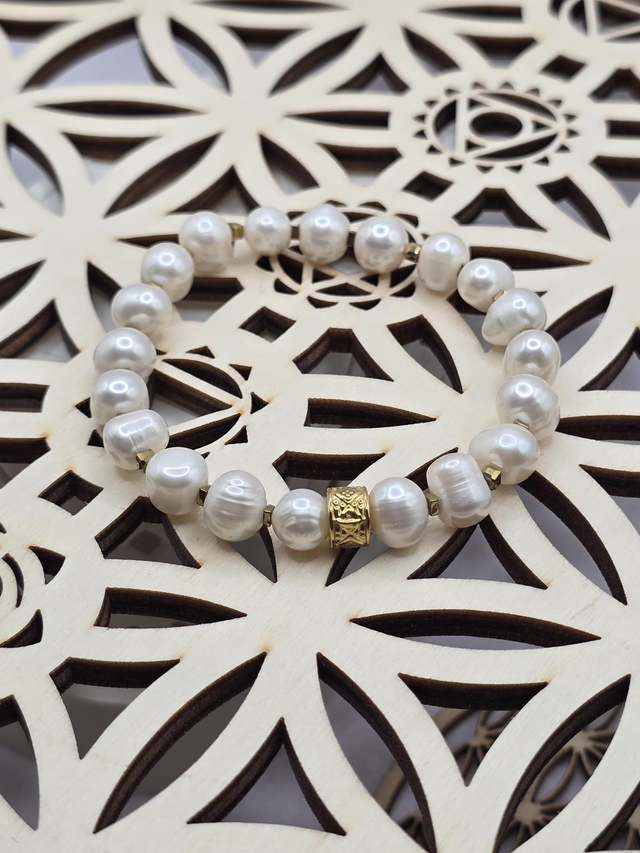 Bracelet Perle de culture d'eau douce 0,8 cm