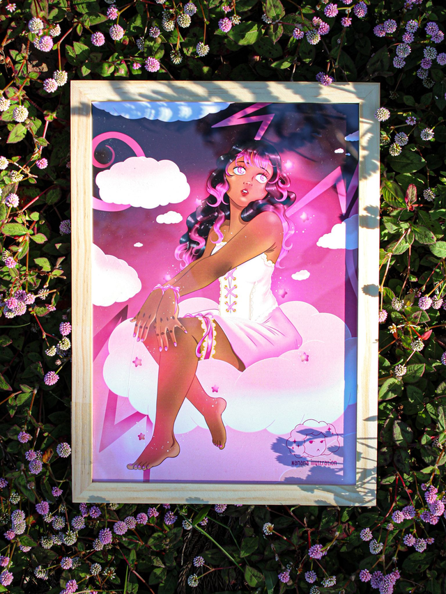 Illustration Pinky format A4