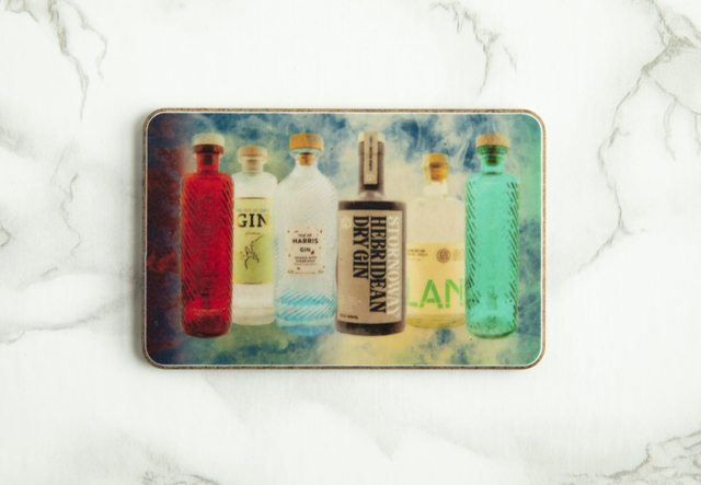 Outer Hebrides Gin Fridge Magnet