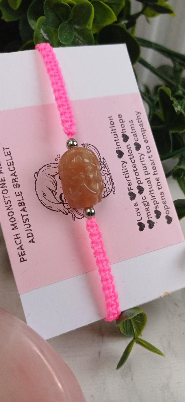 Moonstone Mermaid Adjustable Bracelet