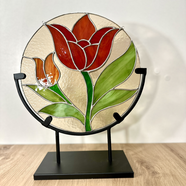 Tulipe sur socle