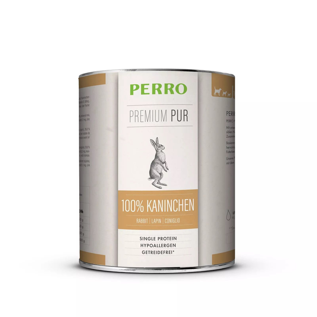 PERRO Premium Pur Kaninchen 820g