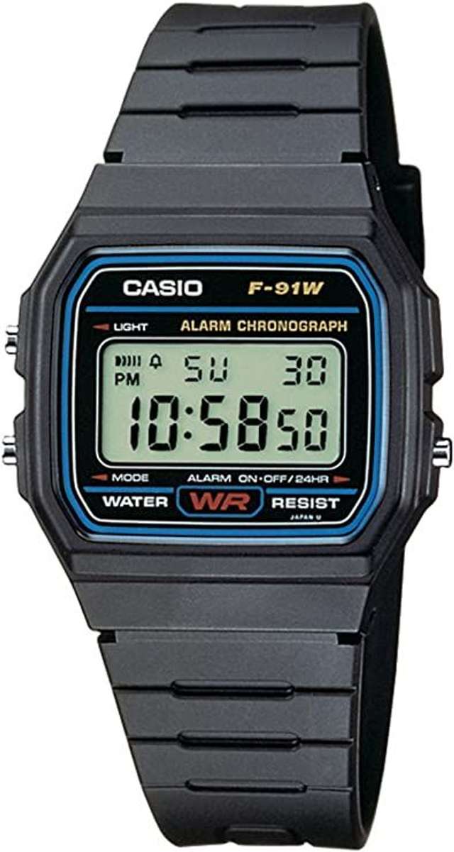 Casio Orologio Digitale al Quarzo F-91W-1YER_P