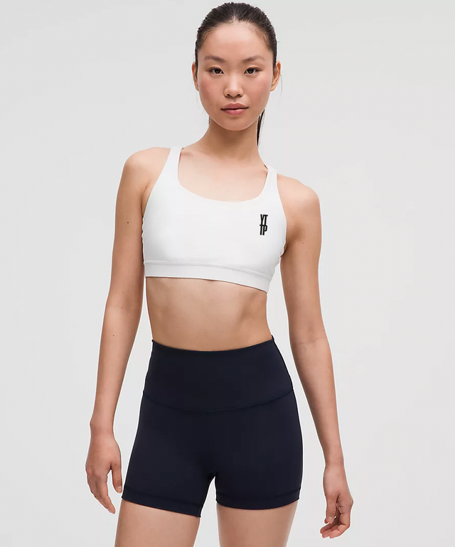 Lululemon Energy Longline Bra White