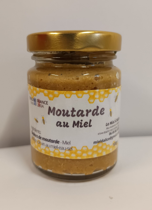 Moutarde au miel 100g