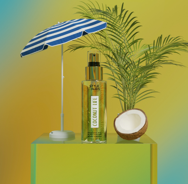 Brume parfumée - Coconut Life - Noix de coco & fleur blanche - 100 ml