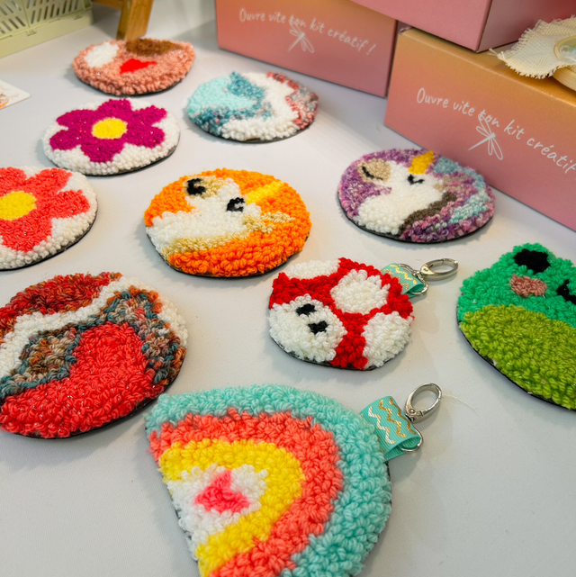 Kits punch needle HAPPY 😄