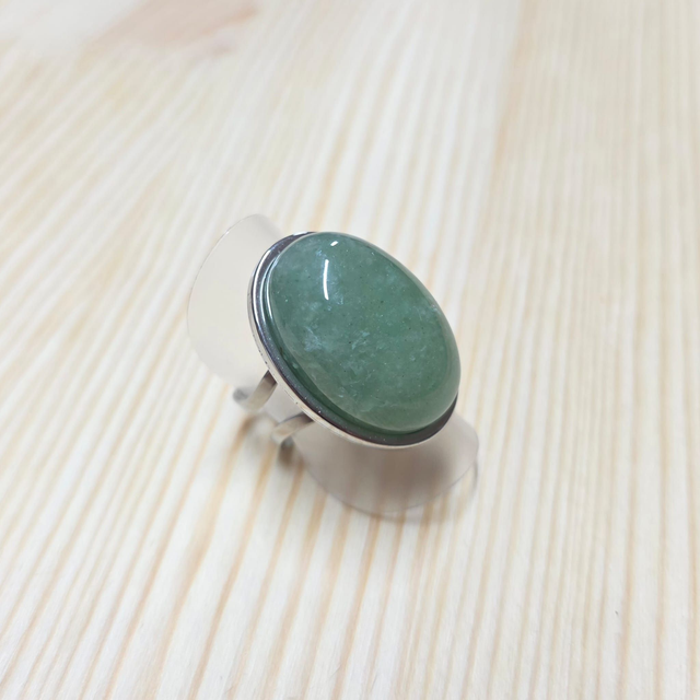 Bague Aventurine verte