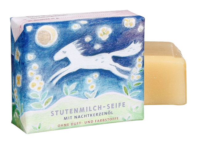 Stutenmilchseife mit Nachkerzen�l