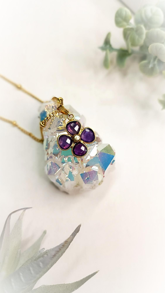 Collier TILAH - Améthyste