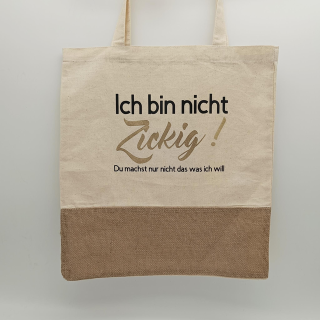 Einkaufstasche "Zickig"