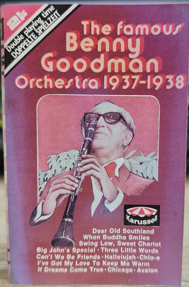 Benny Goodman Orchestra* ‎– The Famous Benny Goodman Orchestra 1937-1938 Cassette
