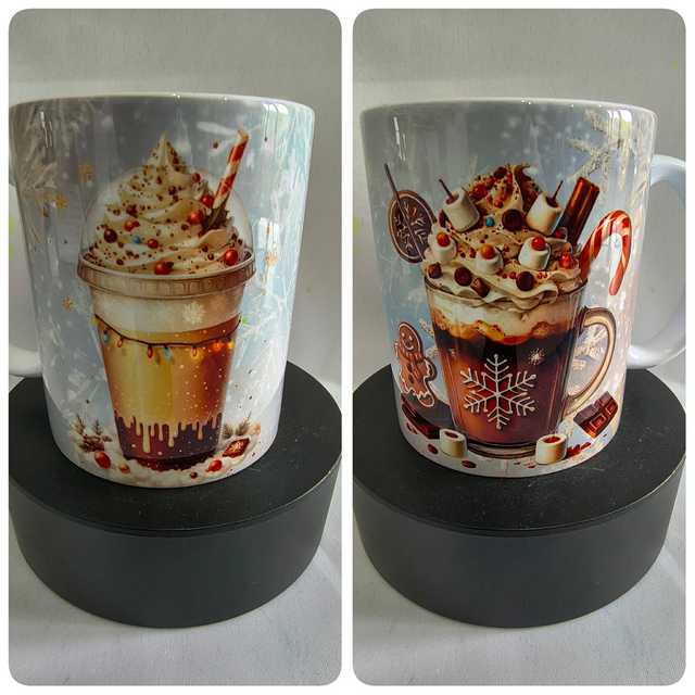Noël mug chocolat chaud milkshake